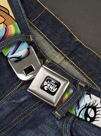 Cinturón My Little Pony con hebilla tipo cinturón de seguridad