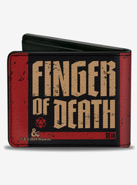 Billetera plegable Dungeons & Dragons Finger of Death