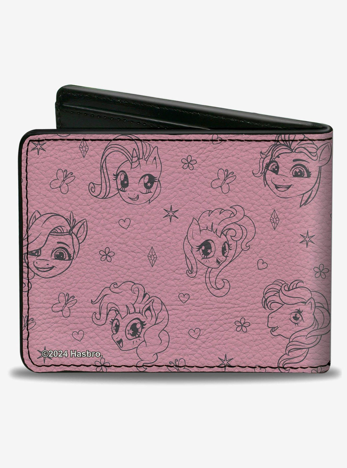 Billetera plegable My Little Pony con pony y marca de belleza