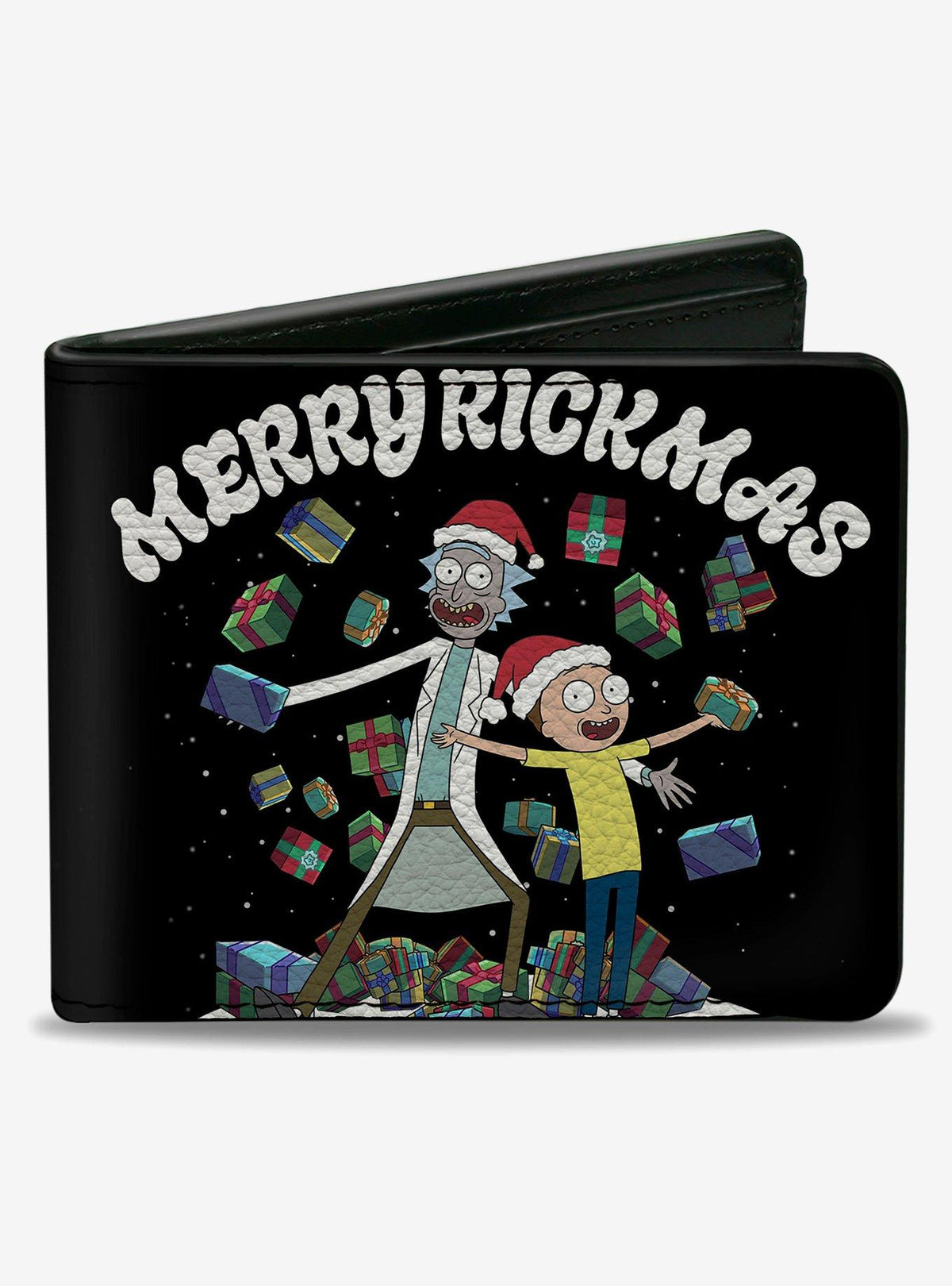 Billetera Rick and Morty Merry Rickmas