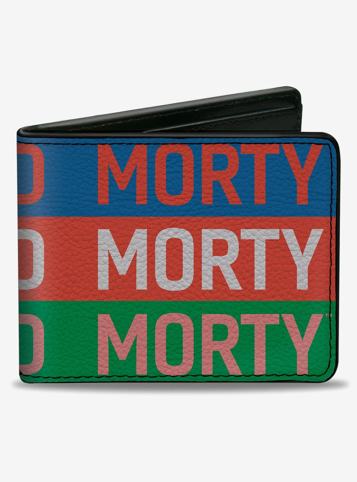 Billetera Rick and Morty con franjas