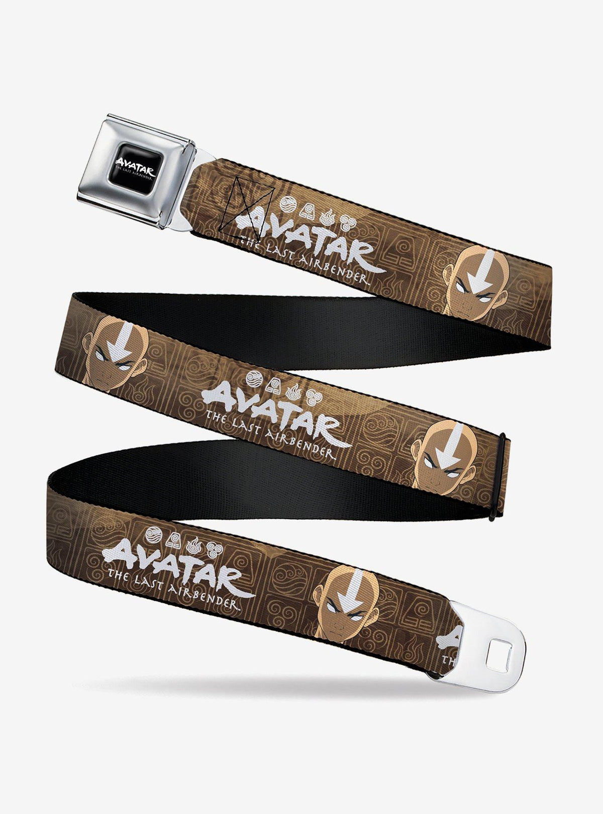 Cinturón Aang y logo de Avatar: La leyenda de Aang