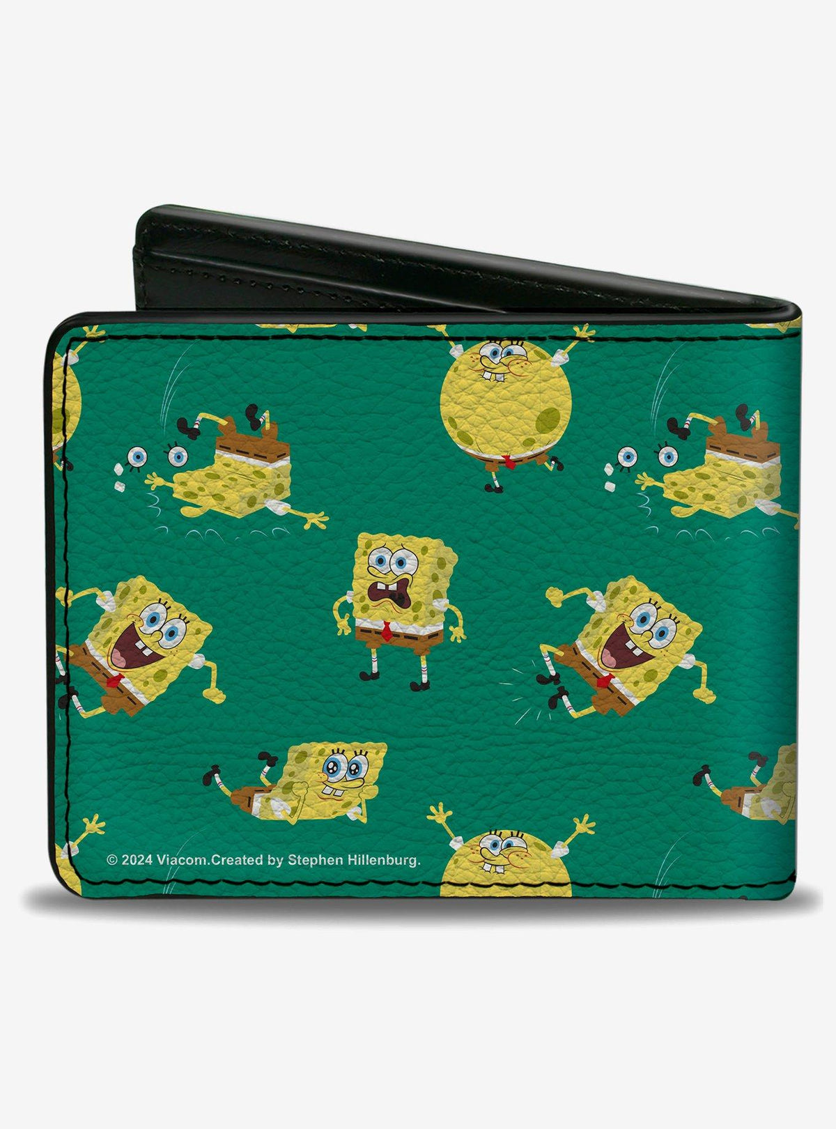 Billetera bifold con poses de SpongeBob SquarePants