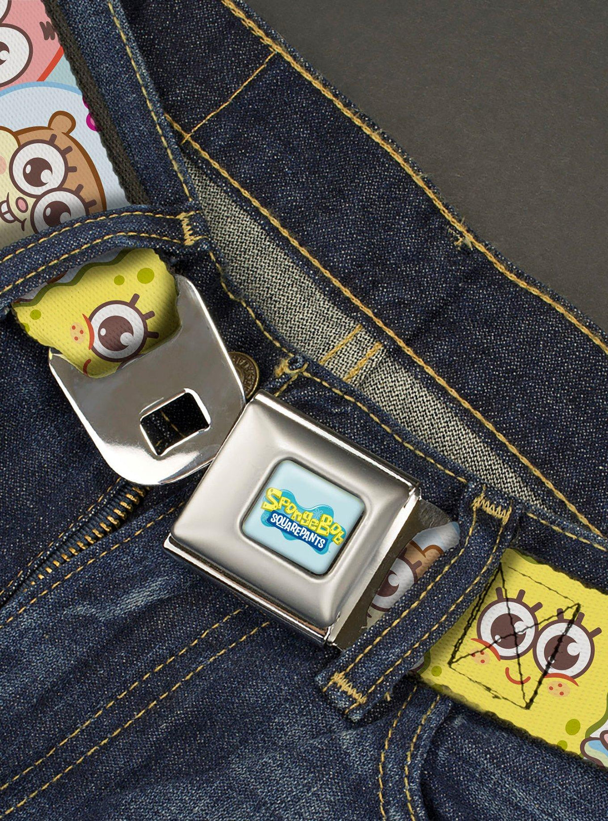 Cinturón tipo cinturón de seguridad de SpongeBob y sus amigos