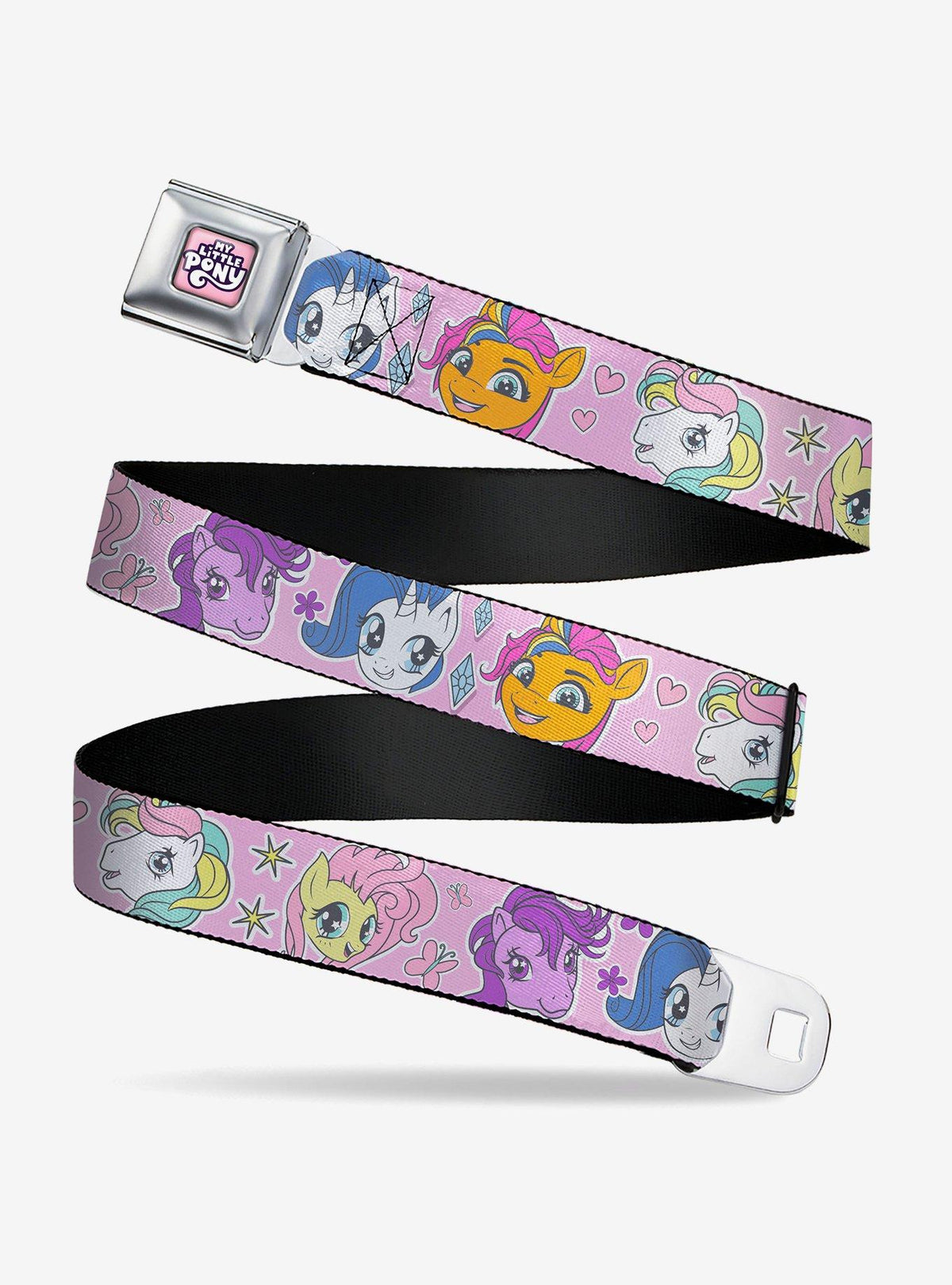 Cinturón con hebilla tipo cinturón de seguridad My Little Pony