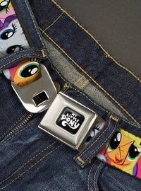 Cinturón My Little Pony con hebilla tipo cinturón de seguridad