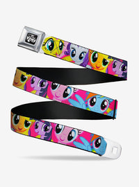 Cinturón My Little Pony con hebilla tipo cinturón de seguridad