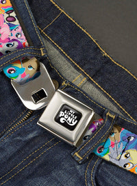 Cinturón My Little Pony con hebilla tipo cinturón de seguridad
