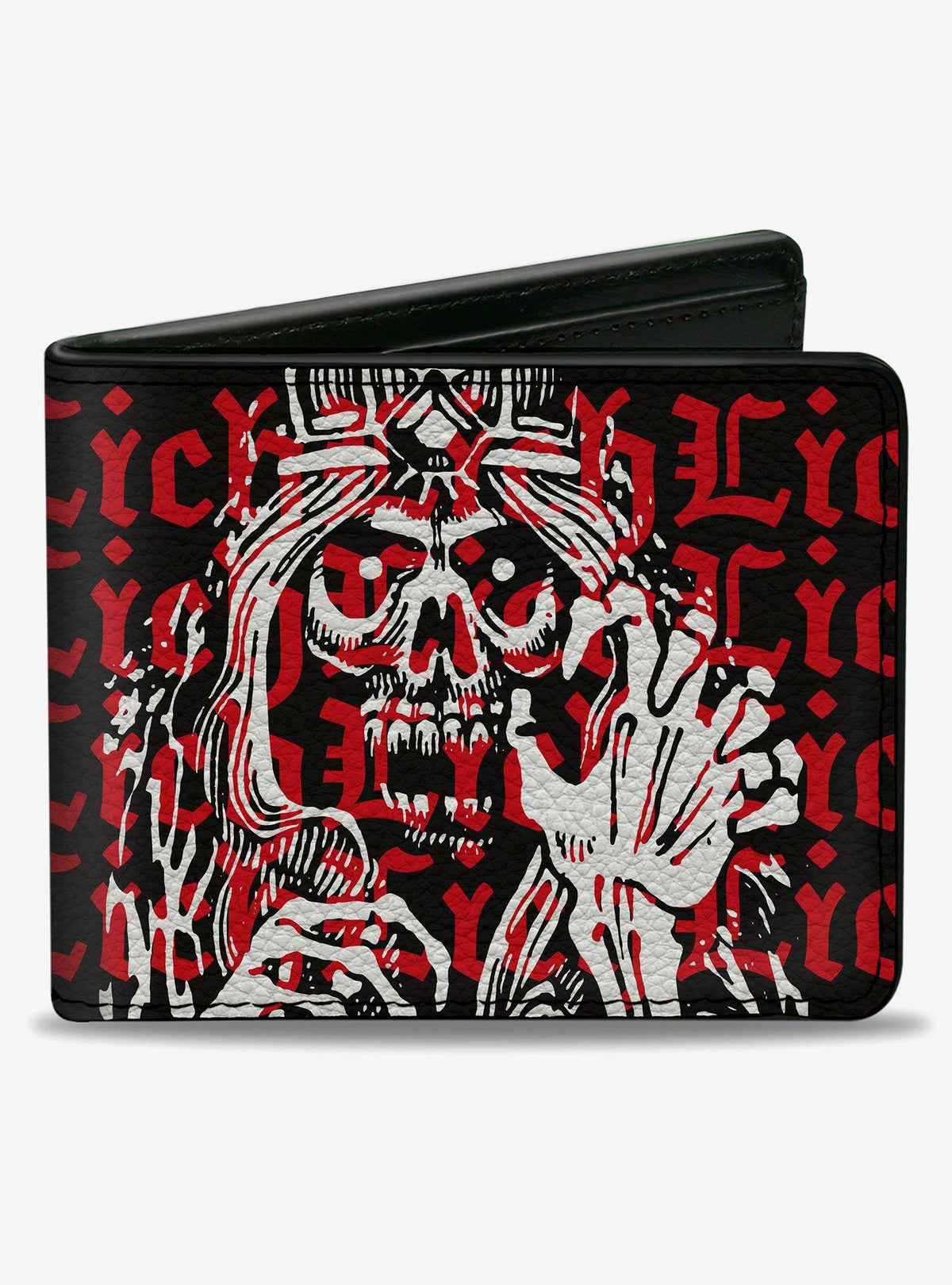 Billetera Dungeons & Dragons con ilustración de lich