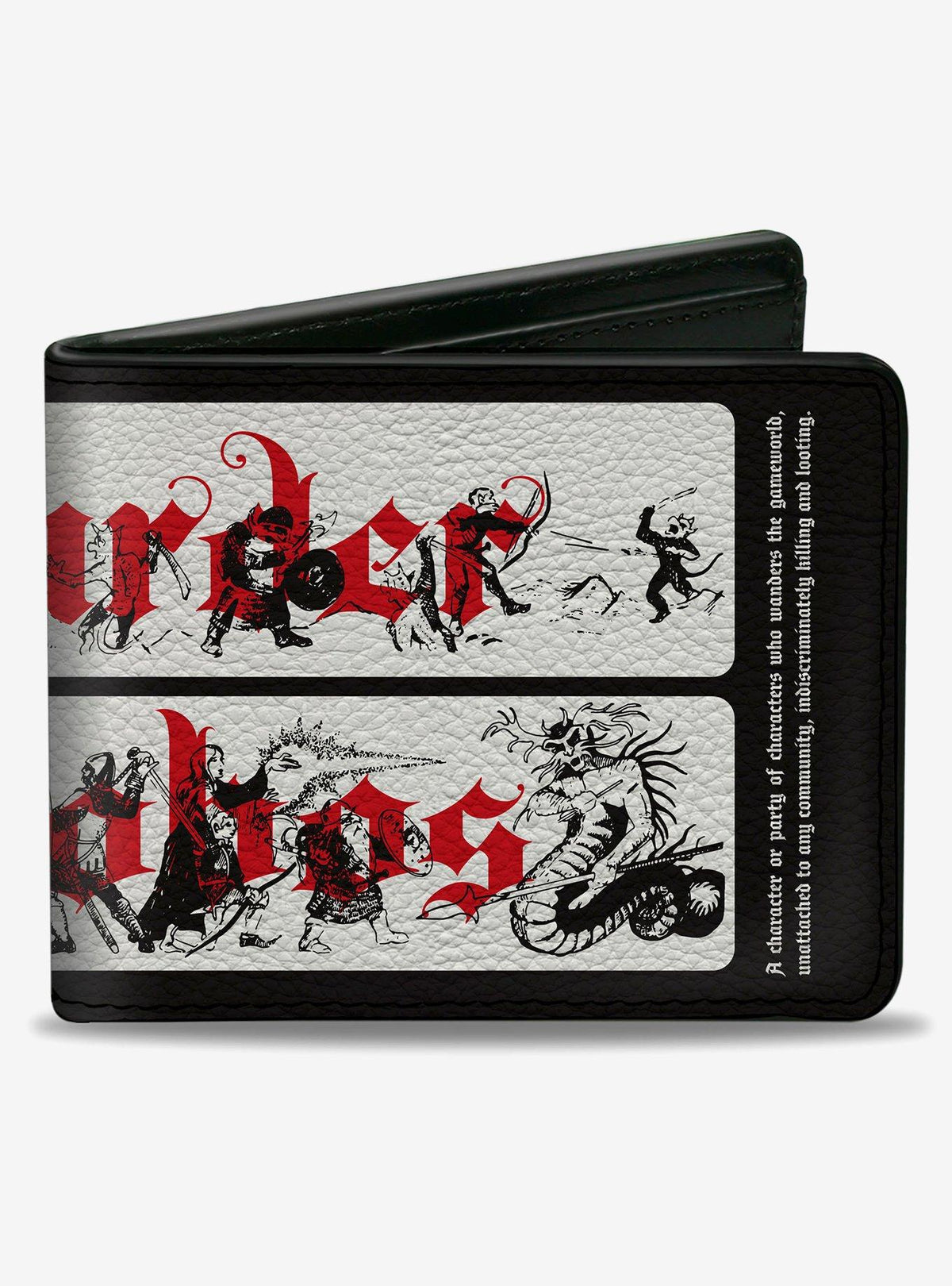 Billetera plegable Dungeons & Dragons Murder Hobos
