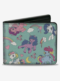 Billetera My Little Pony: Generations con ponis y marcas de belleza