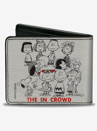 Billetera plegable Peanuts 75.º aniversario