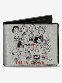 Billetera plegable Peanuts 75.º aniversario