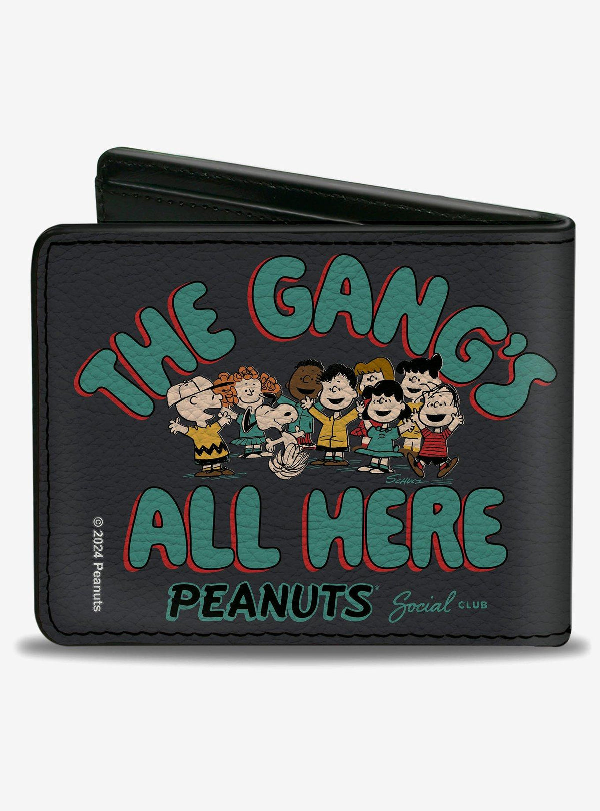 Billetera plegable Peanuts: la pandilla reunida
