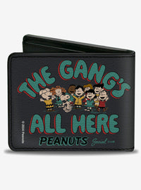 Billetera plegable Peanuts: la pandilla reunida
