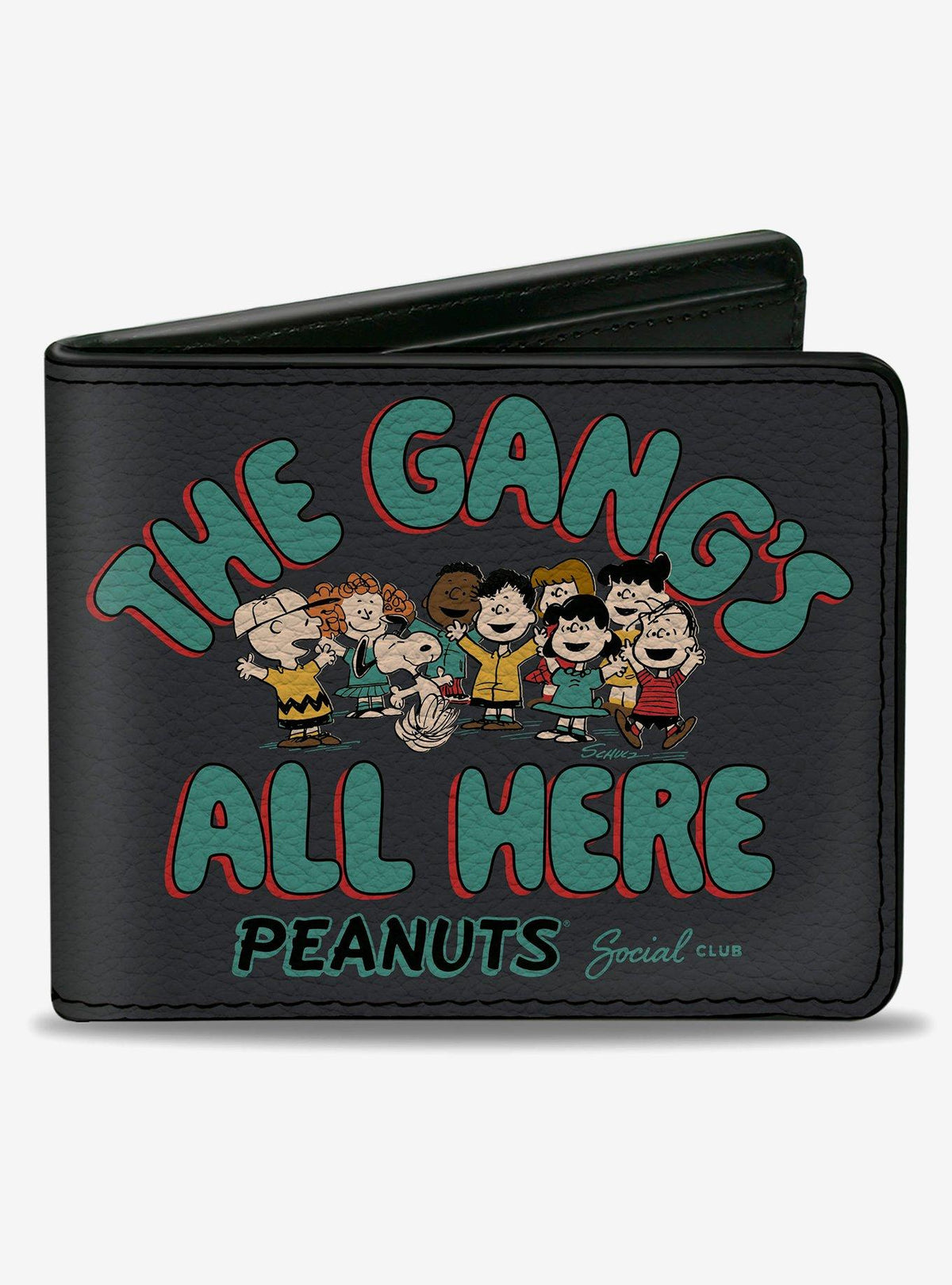 Billetera plegable Peanuts: la pandilla reunida