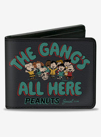 Billetera plegable Peanuts: la pandilla reunida