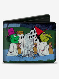 Billetera Peanuts Halloween con diseño grupal