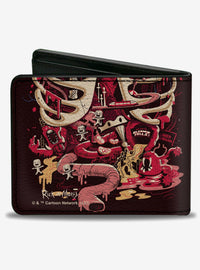 Billetera Rick and Morty Anatomy Park: caja torácica