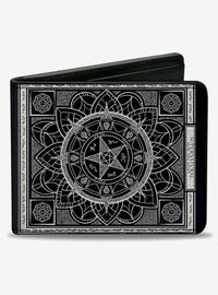 Billetera plegable Supernatural con pentagrama
