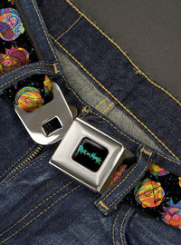 Cinturón de hebilla Rick and Morty Vaporwave