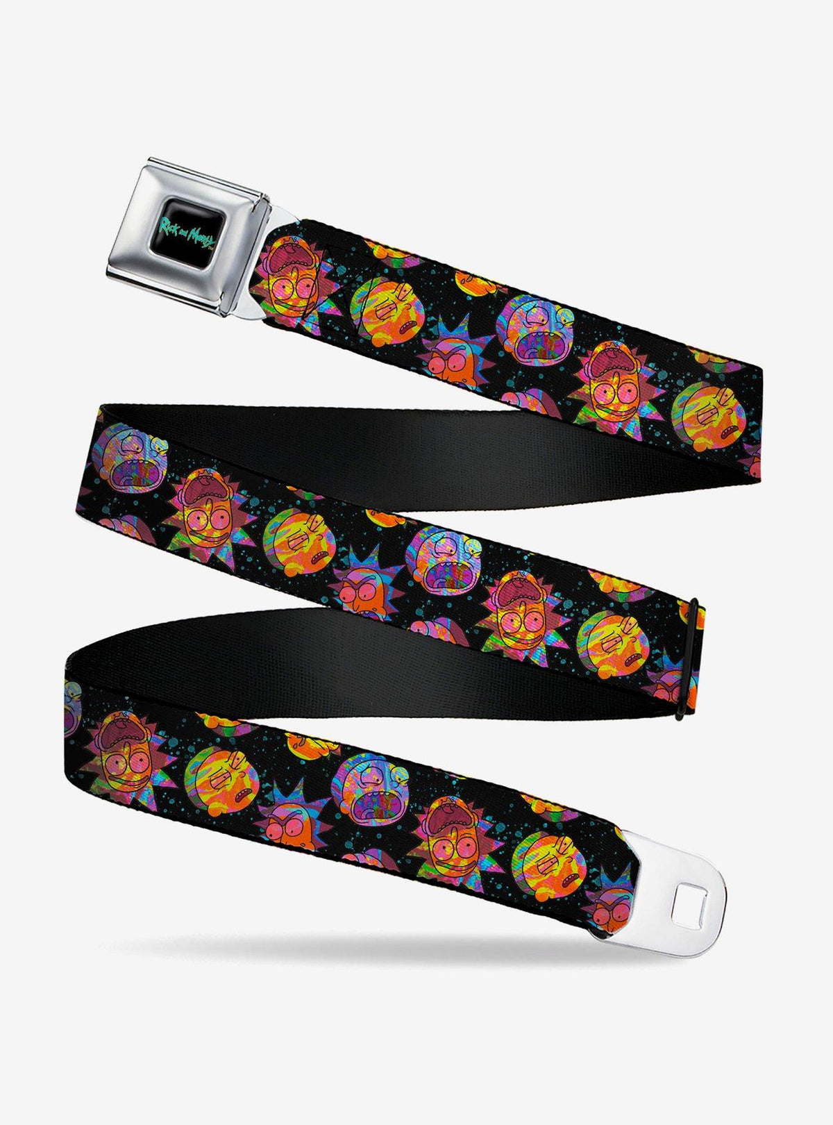 Cinturón de hebilla Rick and Morty Vaporwave