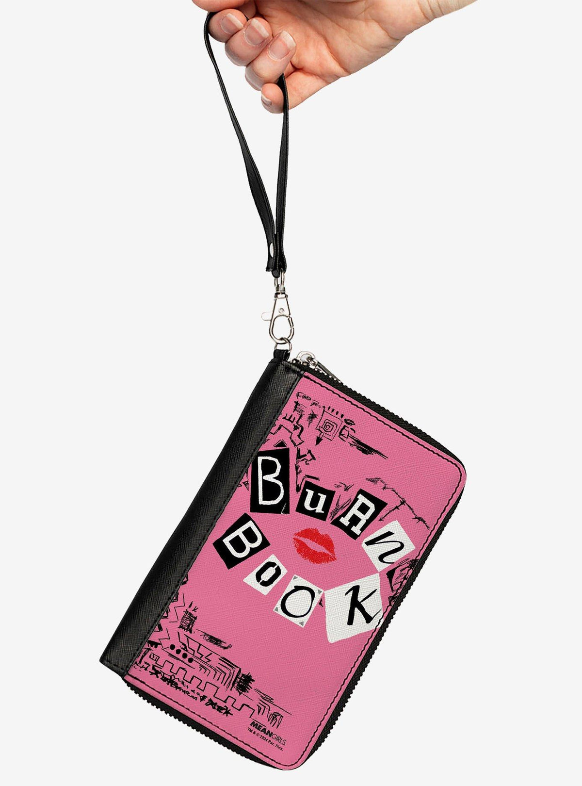 Billetera Mean Girls con dibujos del Burn Book
