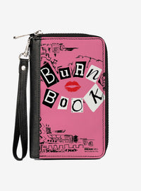 Billetera Mean Girls con dibujos del Burn Book