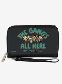 Billetera Peanuts 75.º aniversario, diseño grupal