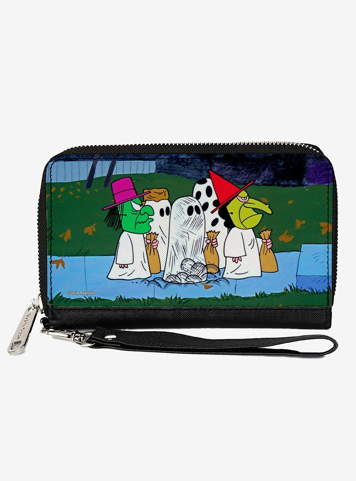 Billetera Peanuts: grupo en Halloween