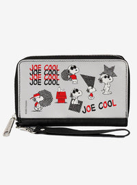 Billetera con cierre Peanuts Snoopy Joe Cool