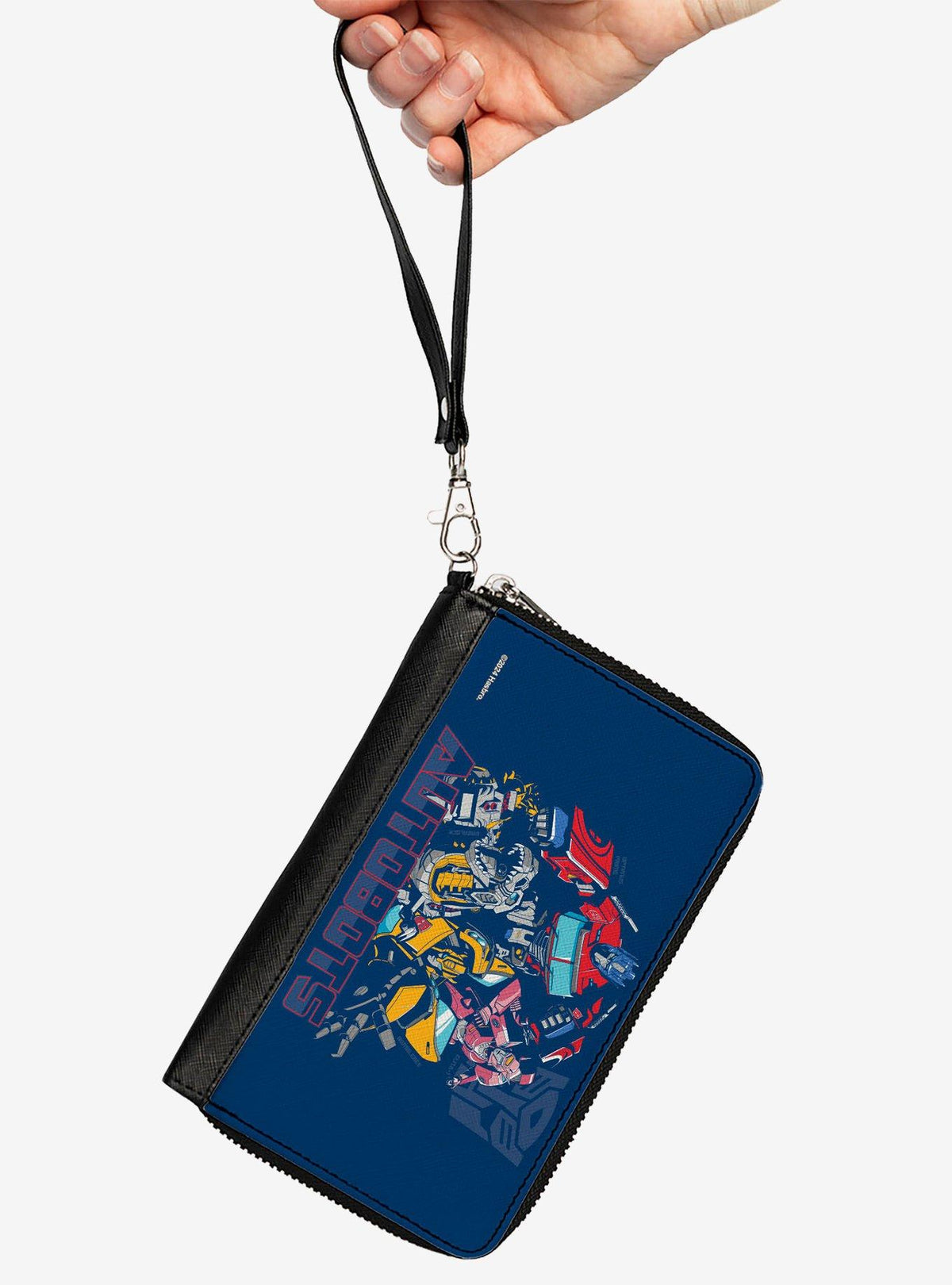Billetera Transformers con cierre y diseño de los Autobots