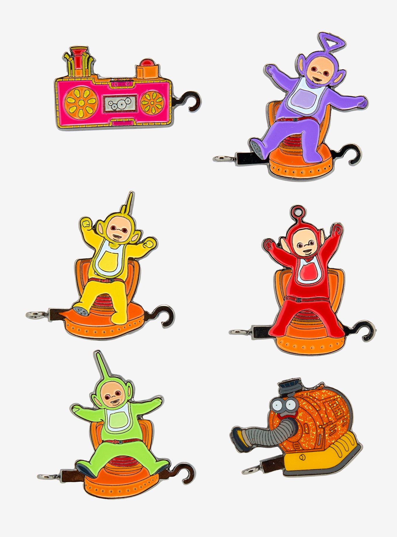 Pin esmaltado Teletubbies Tren Puzzle Blind Box