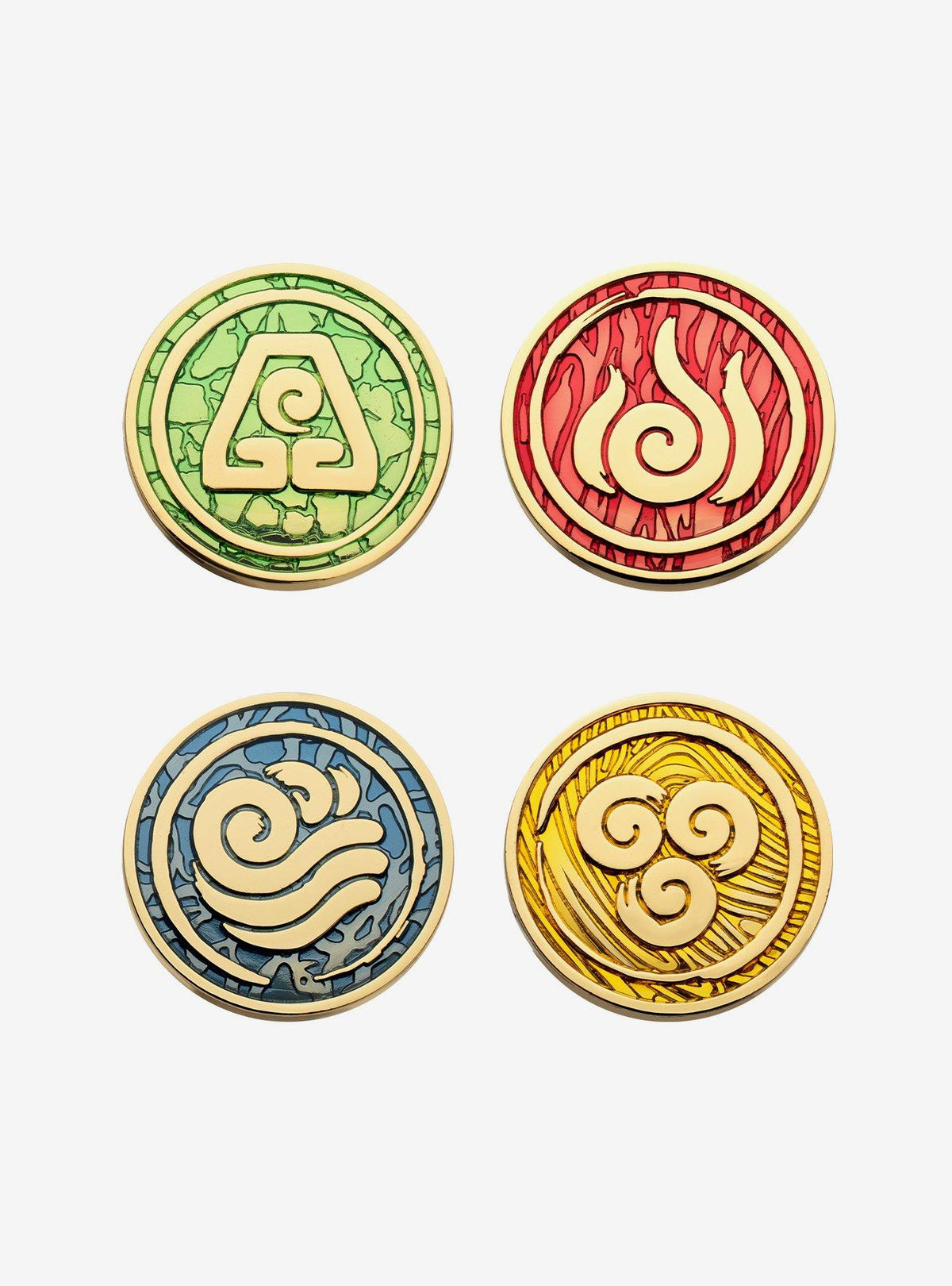 Pin sorpresa de los elementos de Avatar: La leyenda de Aang