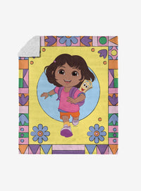 Manta Sherpa Running Dora de Dora the Explorer