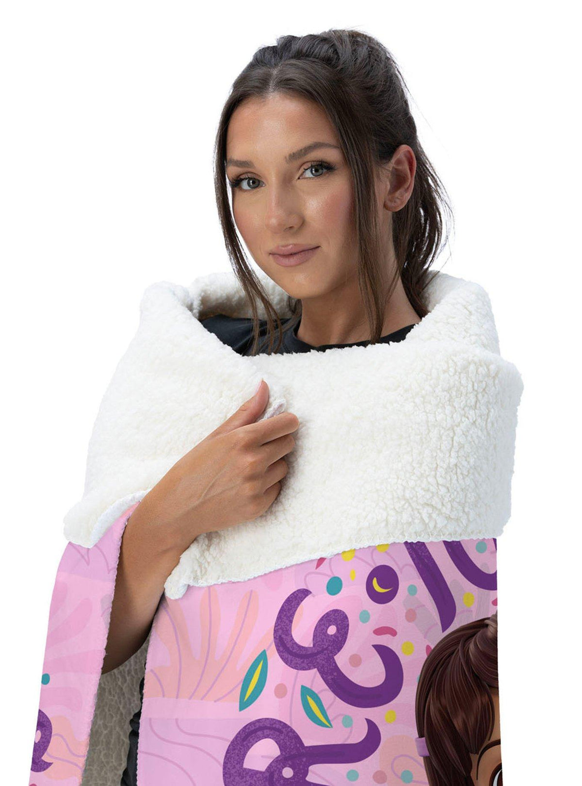 Manta Sherpa Dora the Explorer de tacto sedoso