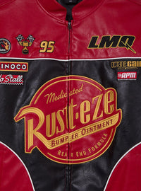 Chaqueta de carreras Cars de cuero sintético