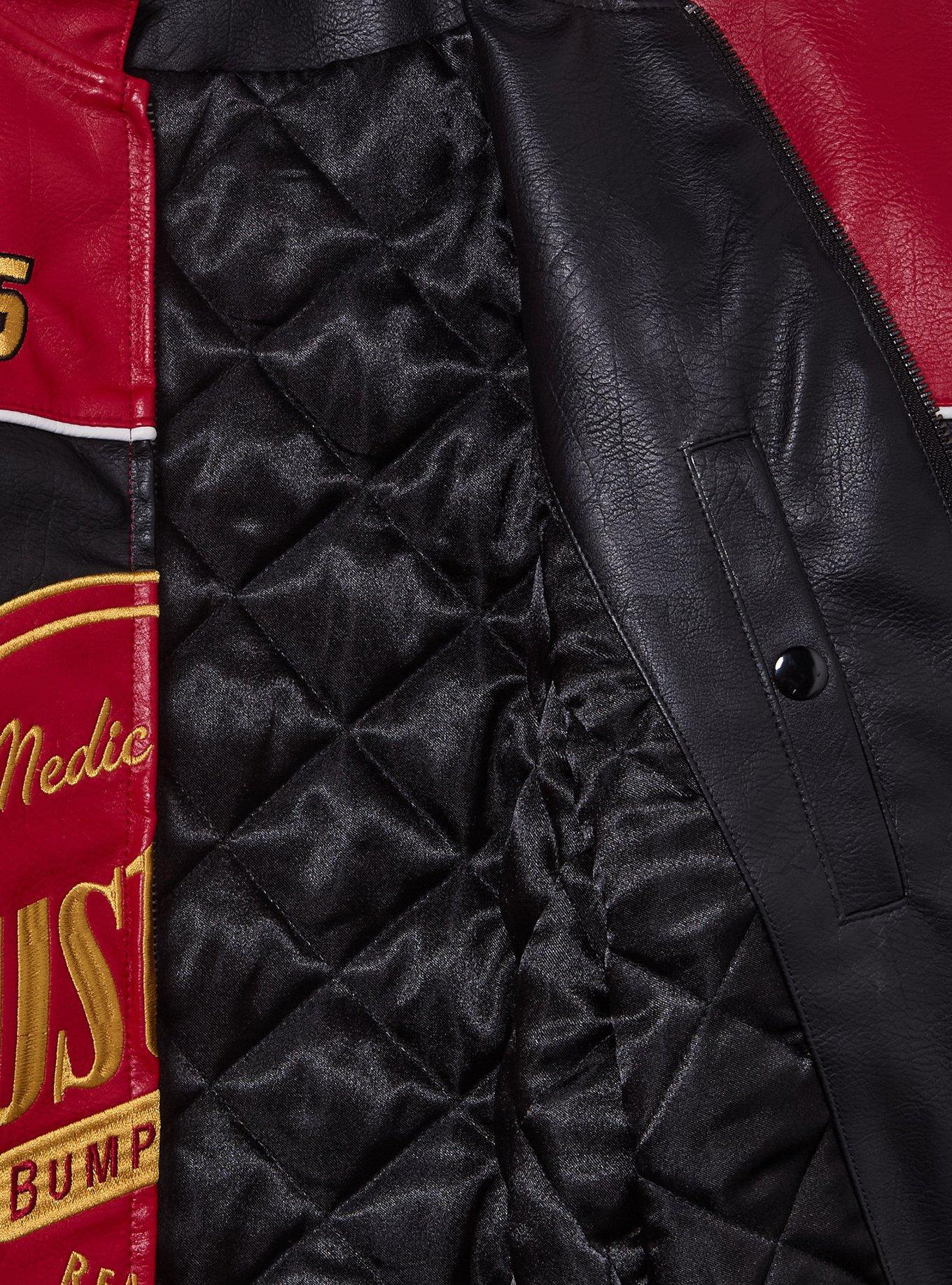 Chaqueta de carreras Cars de cuero sintético