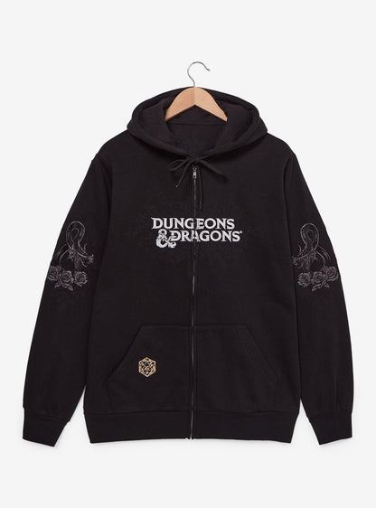 Polerón con cierre y logo bordado de Dungeons & Dragons