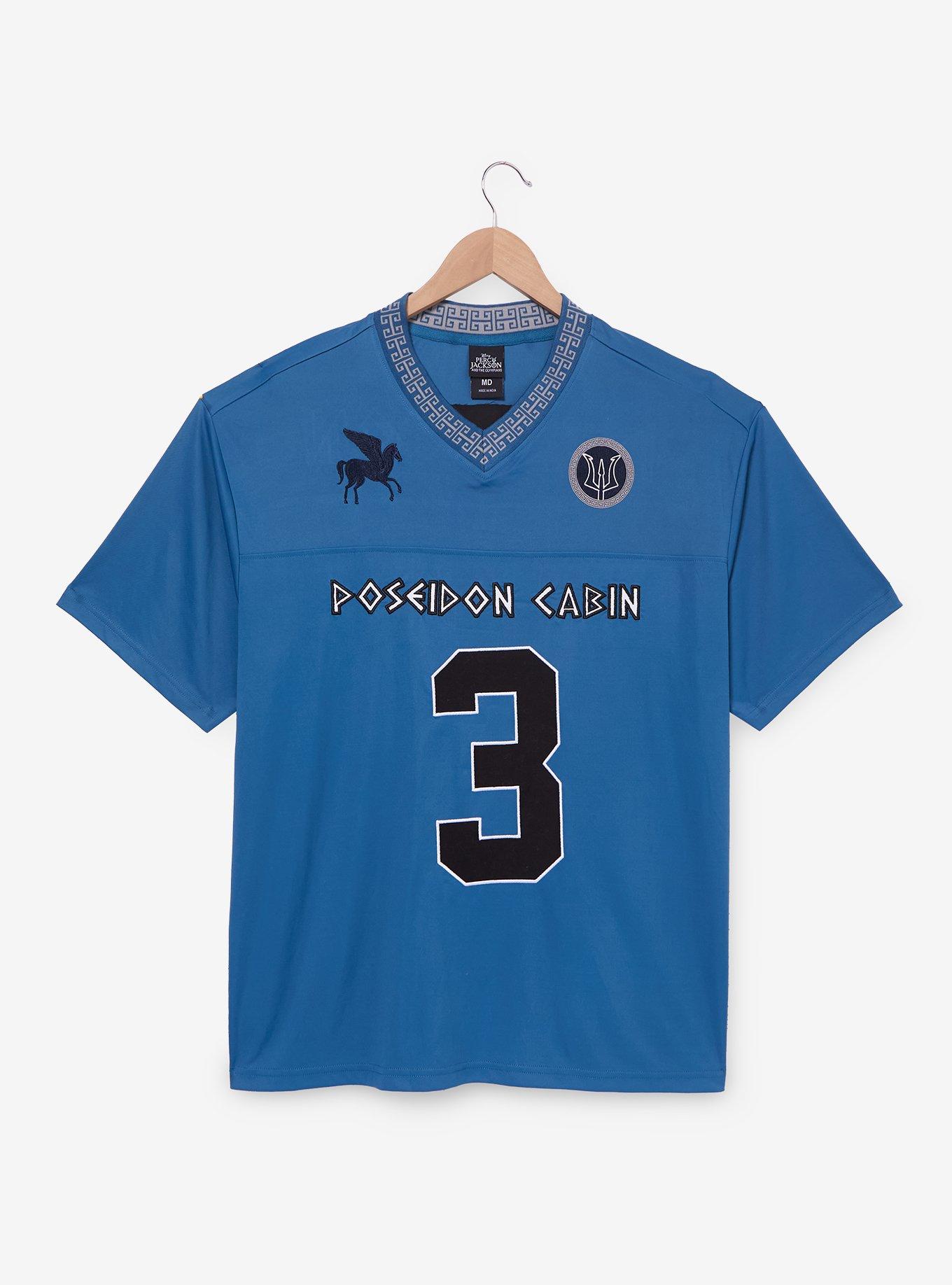 Camiseta deportiva Percy Jackson Poseidon Cabin