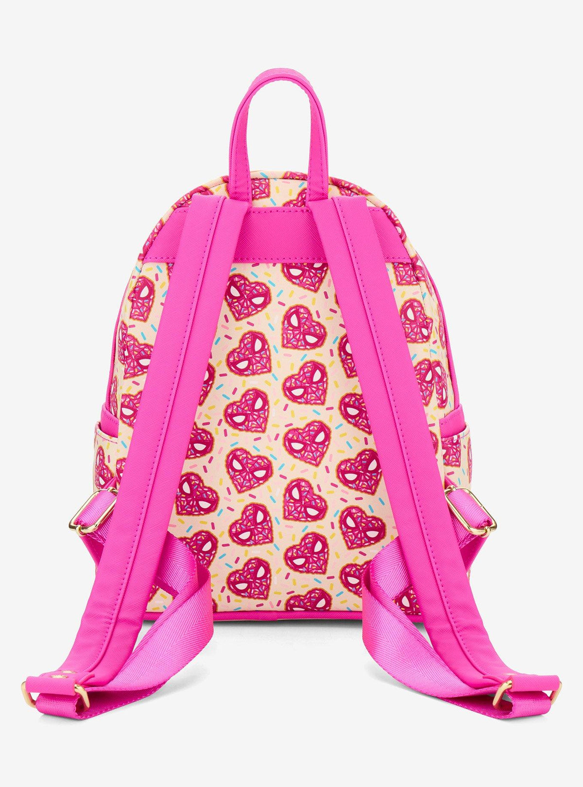 Mini mochila Spider-Man con donas con mostacillas