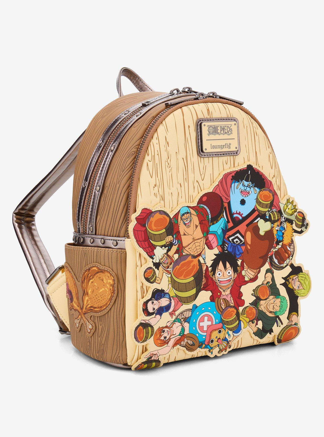 Mochila mini One Piece con retrato grupal
