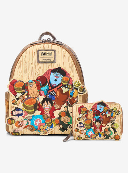 Mochila mini One Piece con retrato grupal