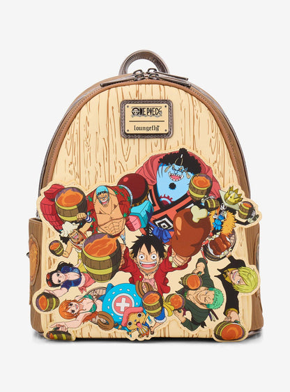 Mochila mini One Piece con retrato grupal