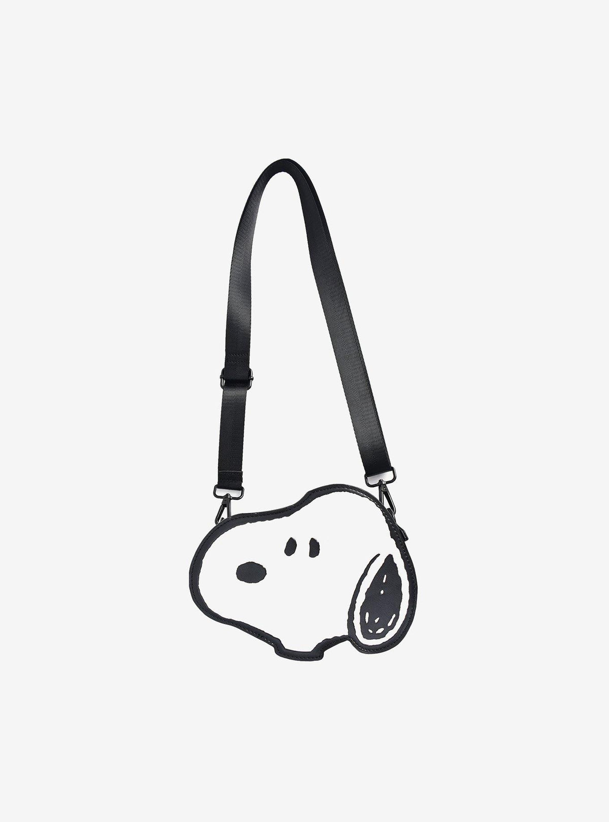 Cartera bandolera con forma de Snoopy