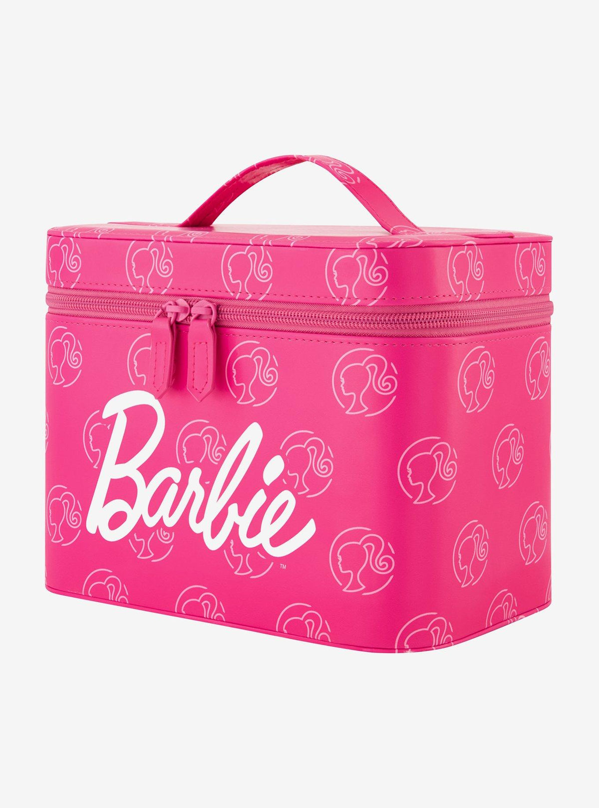 Estuche organizador Barbie rosado con espejo
