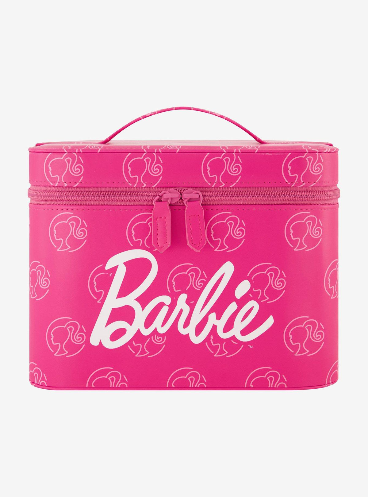 Estuche organizador Barbie rosado con espejo