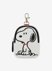 Monedero de Snoopy de cuerpo completo con clip