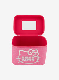 Estuche organizador de maquillaje Hello Kitty con espejo