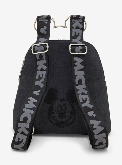 Mochila mini de mezclilla con Mickey Mouse